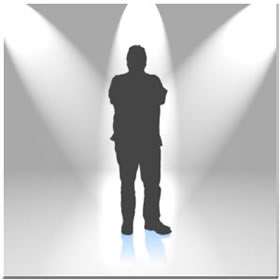 Mitarbeiter-Silhouette