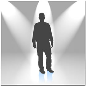 Mitarbeiter-Silhouette