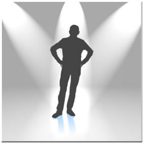 Mitarbeiter-Silhouette